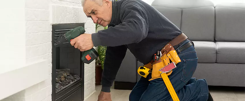 New Indoor Fireplace Installation in Bellingham, Washington