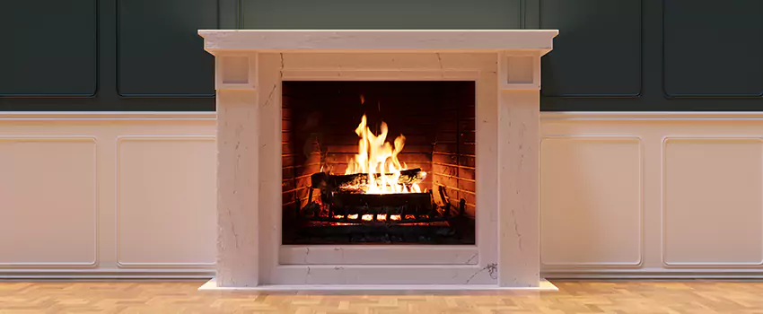 Open Flame Wood-Burning Fireplace Installation Services in Bellingham, Washington