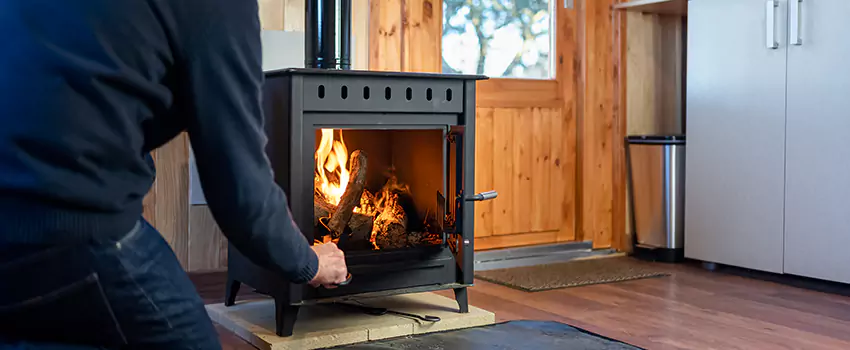 Open Hearth Wood Fireplace Installation in Bellingham, WA